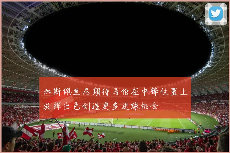 加斯佩里尼期待马伦在中锋位置上发挥出色创造更多进球机会