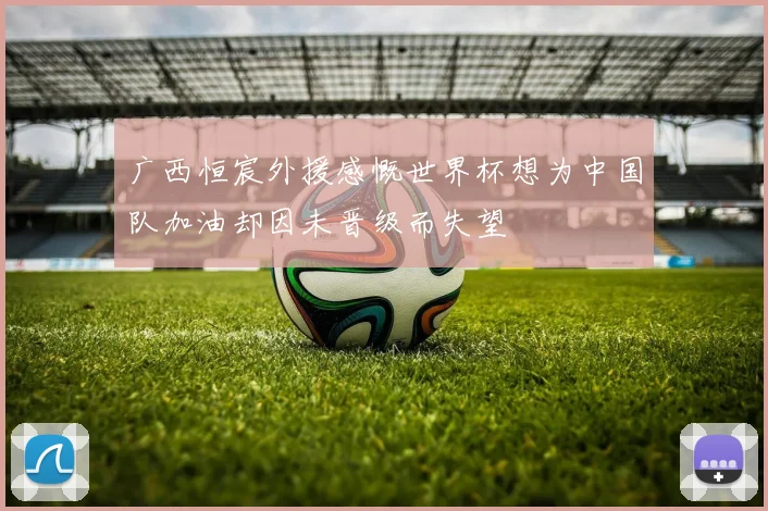 广西恒宸外援感慨世界杯想为中国队加油却因未晋级而失望
